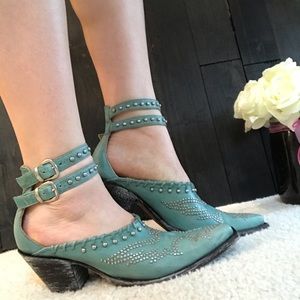 Old Gringo Women’s Western Leather Mule Evangelina